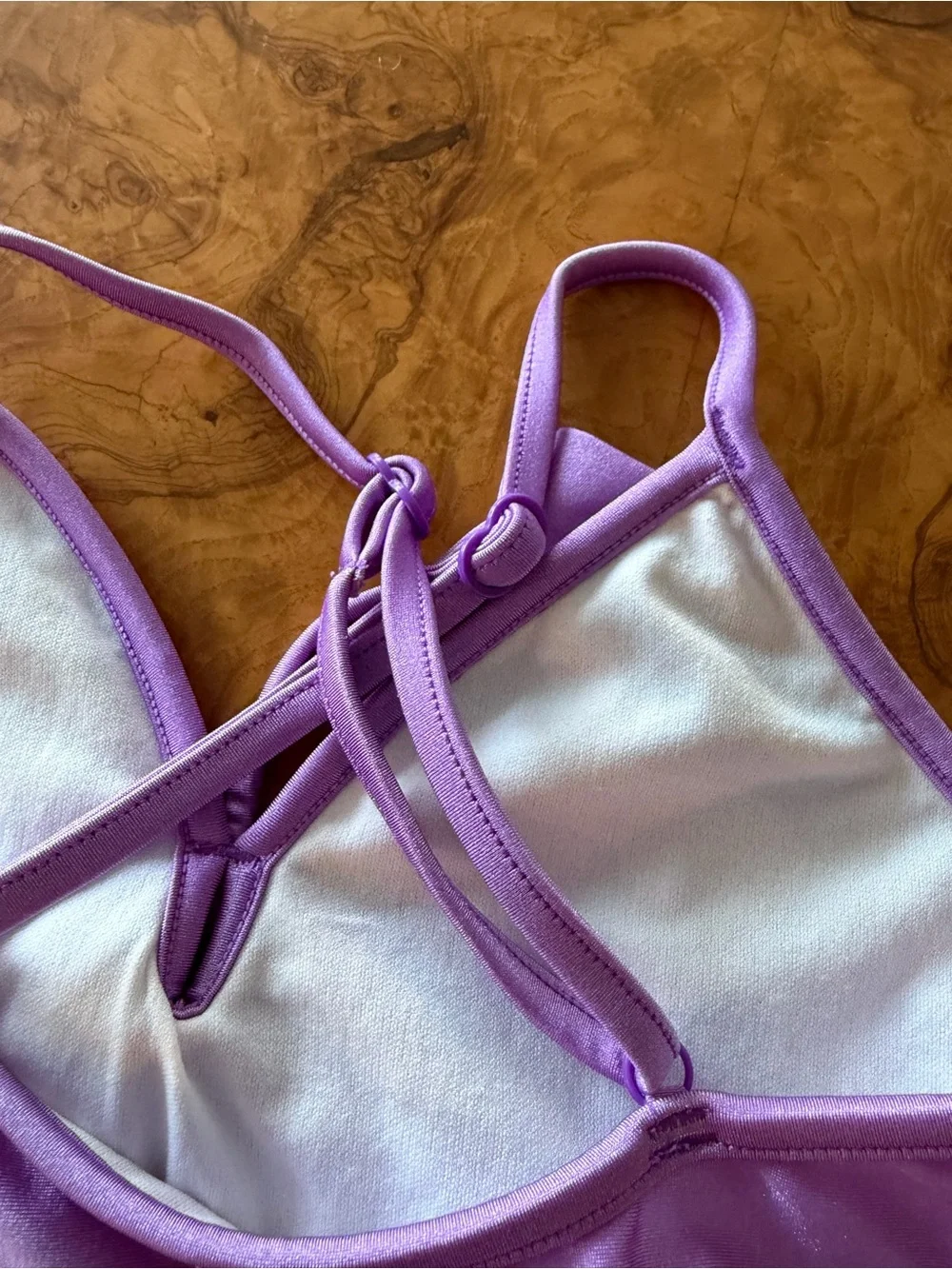Seafolly One Piece Purple Swimsuit Girls Size 8